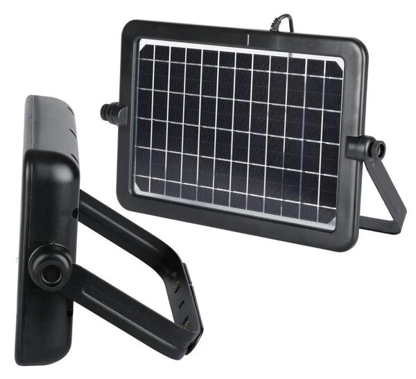 V-TAC napelemes mozgásérzékelős LED reflektor 10W természetes fehér 110 Lm/W - SKU 8674