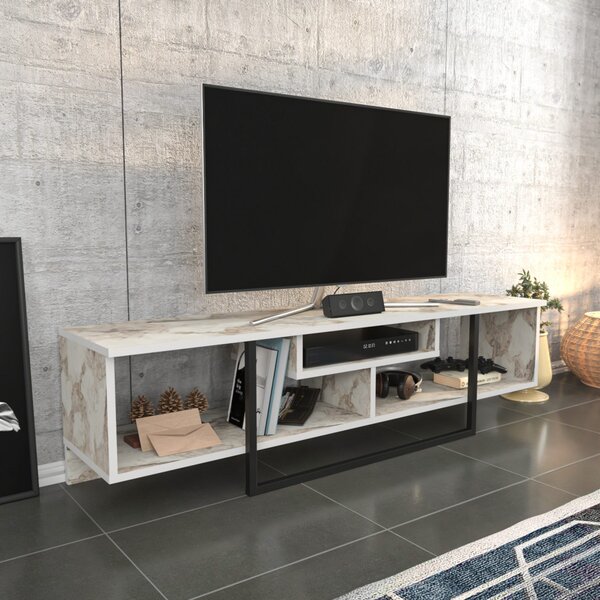Asal TV-állvány, fekete, 150 cm – TR322RTC2110