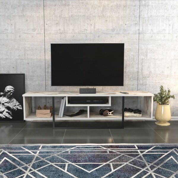 Asal TV-állvány, fekete, 150 cm – TR322RTC2110