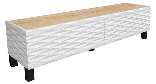 Lerze TV-állvány, fehér, 149,2 cm – TR322RTC2146
