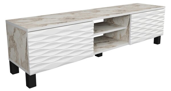Lukas TV-állvány, fehér, 150 cm – TR322RTC2151