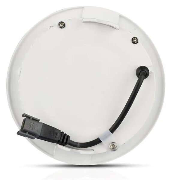 V-TAC süllyeszthető mennyezeti kerek LED panel 12W meleg fehér - SKU 712