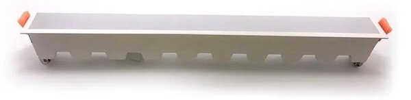 V-TAC süllyeszthető mennyezeti hosszúkás LED panel 30W meleg fehér - SKU 6407