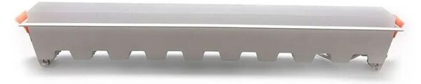 V-TAC süllyeszthető mennyezeti hosszúkás LED panel 30W hideg fehér - SKU 6418