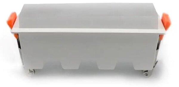 V-TAC süllyeszthető mennyezeti hosszúkás LED panel 10W hideg fehér - SKU 6412
