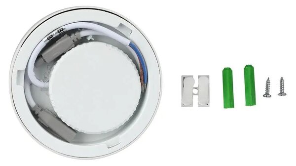 V-TAC falon kívüli mennyezeti kerek LED panel 18W hideg fehér - SKU 4918