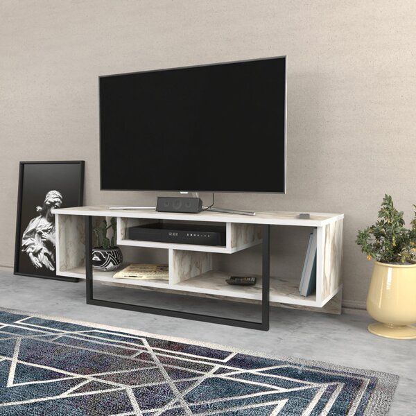Asal TV-állvány, fekete, 120 cm – TR322RTC2191