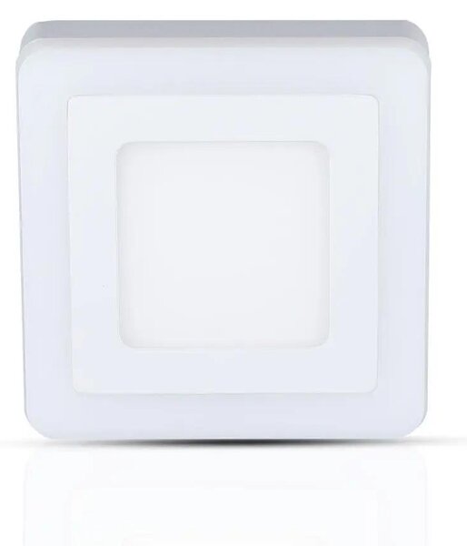 V-TAC falon kívüli mennyezeti szögletes LED panel 15W meleg fehér - SKU 4925