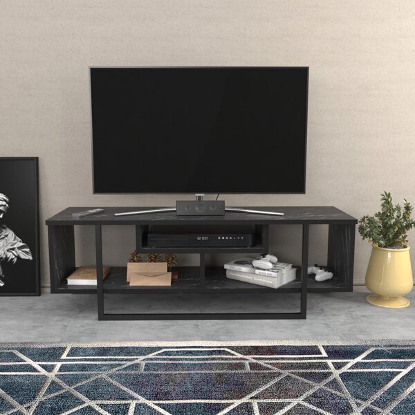 Asal TV-állvány, fekete, 120 cm – TR322RTC2189