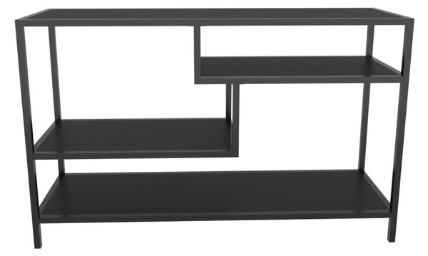 Robbins TV-állvány, fekete-antracit, 120 cm