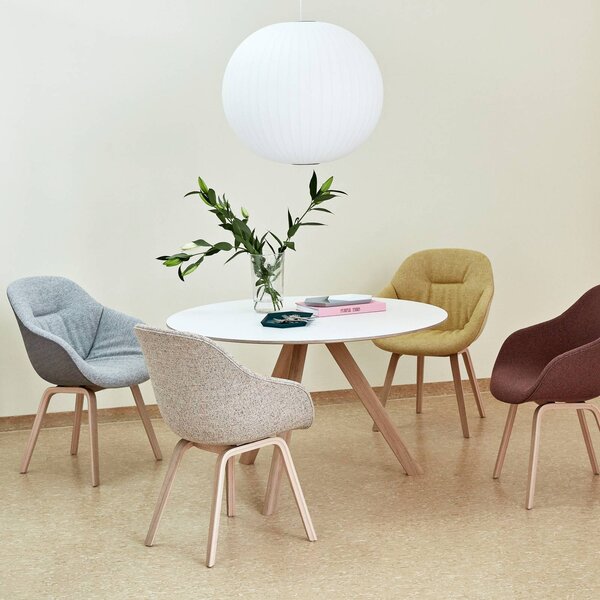 HAY Nelson Ball Bubble függőlámpa L Ø 68 cm, dimmelhető, Fehér / opál, Nappali / Étkező, Műanyag, Dizájn
