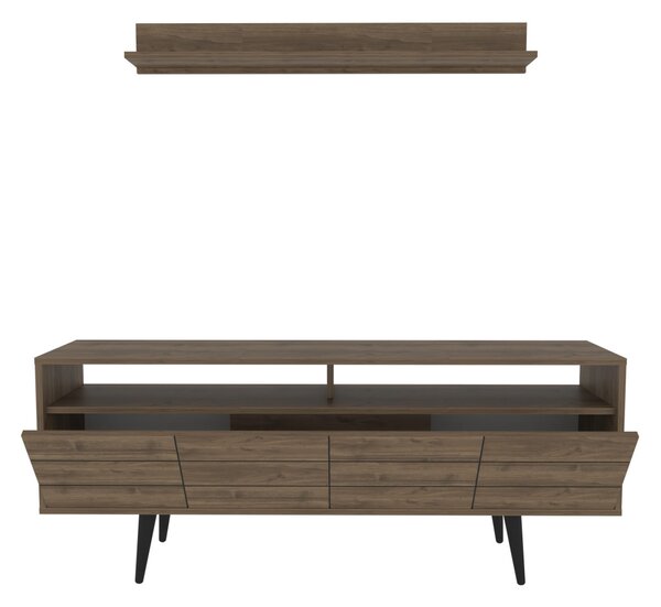 Ola TV-állvány, dió, 160 cm