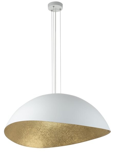 Függőlámpa SOLARIS, 70 cm, fehér-arany