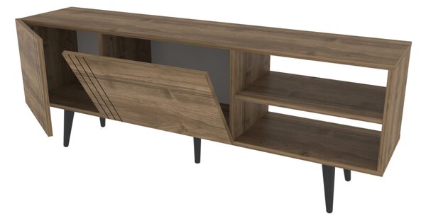 Ronas TV-állvány, dió, 160 cm