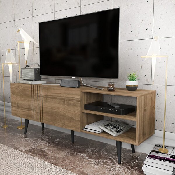 Ronas TV-állvány, dió, 160 cm
