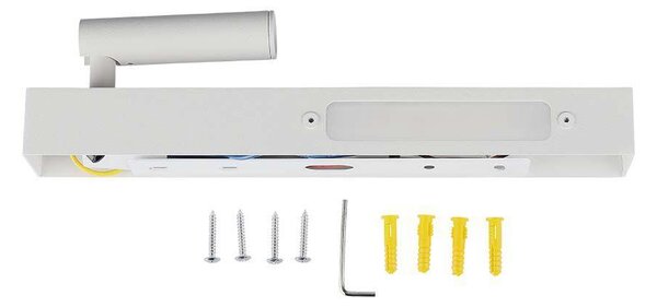 V-TAC fali LED olvasólámpa fehér 3+6W meleg fehér - SKU 211488