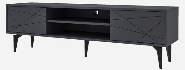 Brendon TV-állvány, antracit, 160 cm