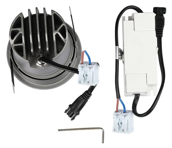 V-TAC süllyeszthető LED COB mélysugárzó lámpa UGR<19 CRI>95 6W természetes fehér - SKU 1480