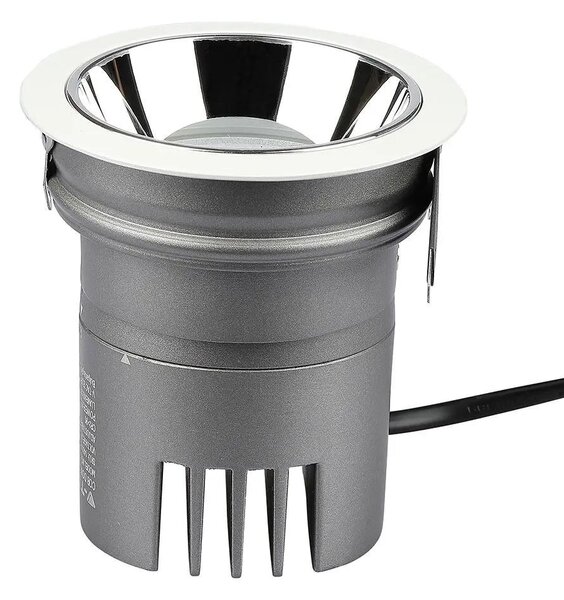 V-TAC süllyeszthető LED COB mélysugárzó lámpa UGR<19 CRI>95 6W természetes fehér - SKU 1480