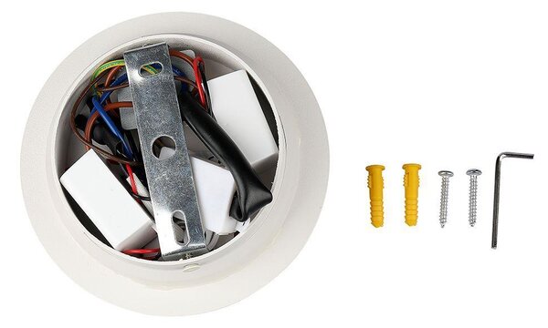V-TAC fali LED COB olvasólámpa fehér 3+6W meleg fehér - SKU 211489