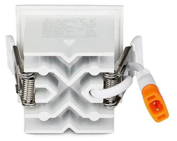 V-TAC süllyeszthető 38° mélysugárzó LED lámpa 4W meleg fehér - SKU 987