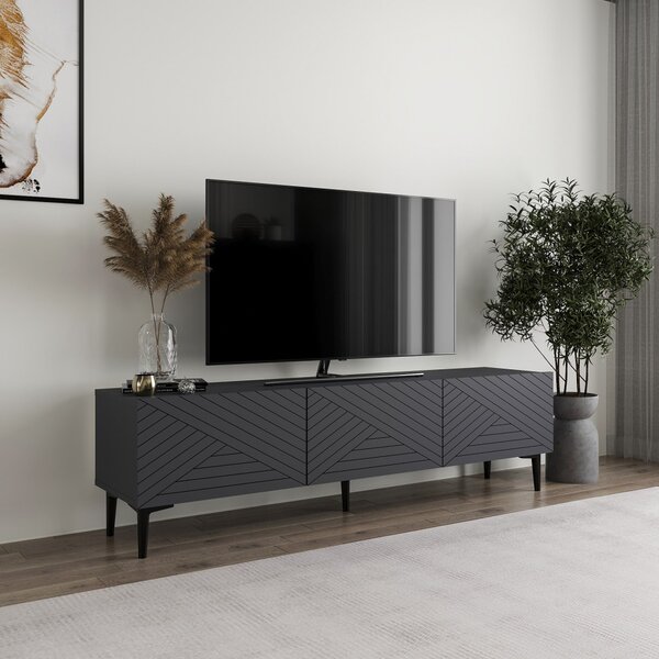 Felix TV-állvány, antracit, 160 cm