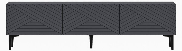 Felix TV-állvány, antracit, 160 cm