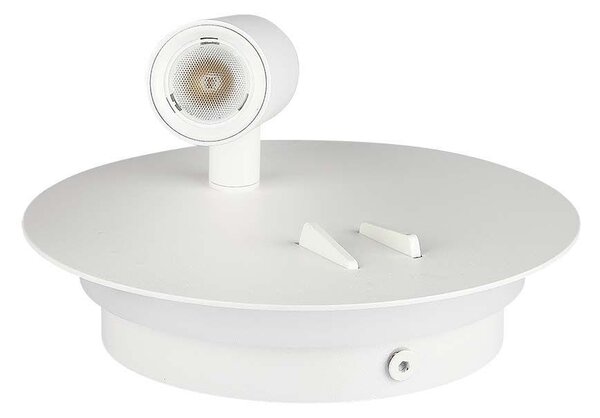 V-TAC fali LED COB olvasólámpa fehér 3+6W meleg fehér - SKU 211489