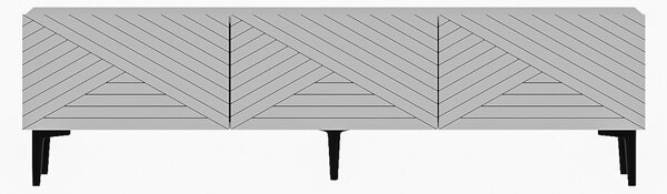 Felix TV-állvány, fehér, 160 cm