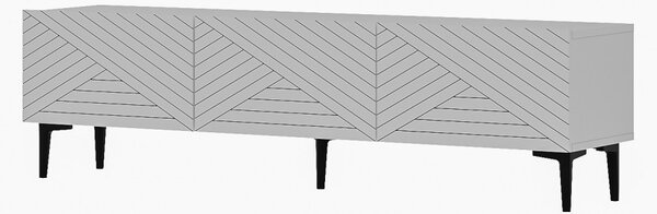 Felix TV-állvány, fehér, 160 cm