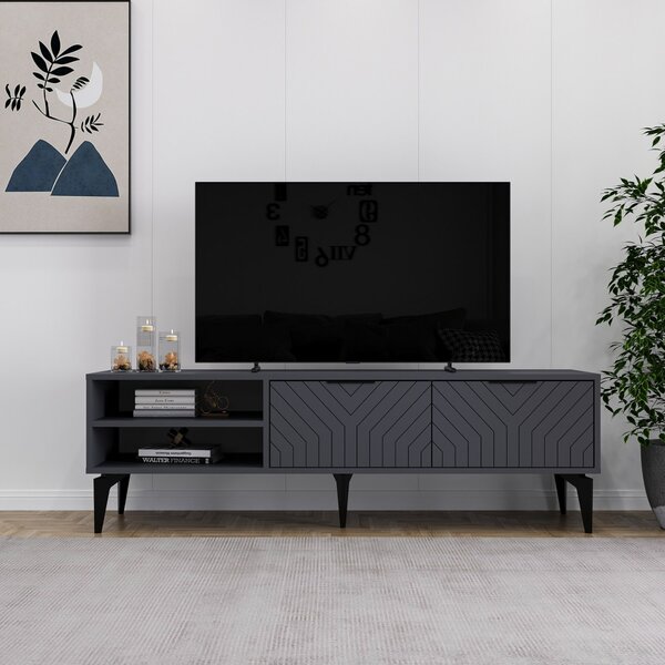 Regina TV-állvány, antracit, 160 cm