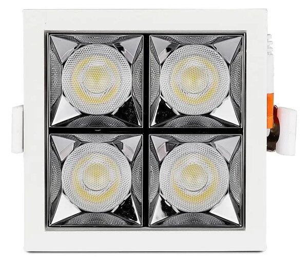 V-TAC süllyeszthető 12° mélysugárzó LED lámpa 16W hideg fehér - SKU 976