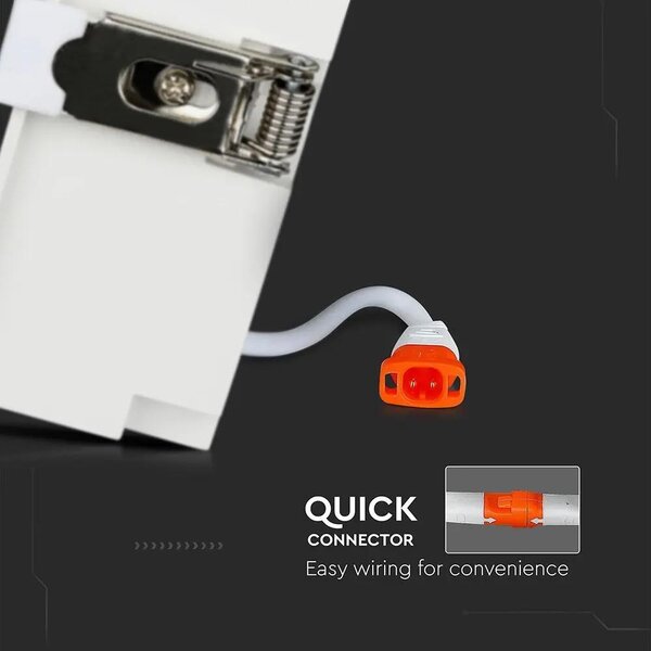 V-TAC süllyeszthető 12° mélysugárzó LED lámpa 36W meleg fehér - SKU 984