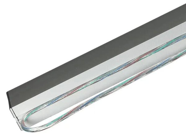 V-TAC ezüst mennyezetre függeszthető lineáris LED lámpa 120cm 40W hideg fehér - SKU 601