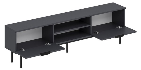 Paul TV-állvány, antracit, 180 cm