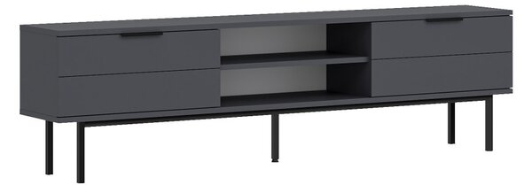 Paul TV-állvány, antracit, 180 cm