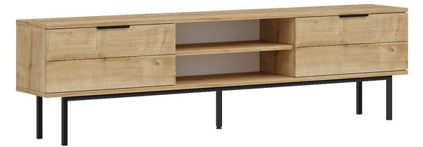 Paul TV-állvány, zafír tölgy, 180 cm