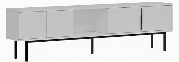 Ramsey TV-állvány, fehér, 180 cm