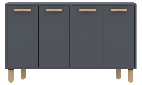 Venedik komód, antracit, 120 cm
