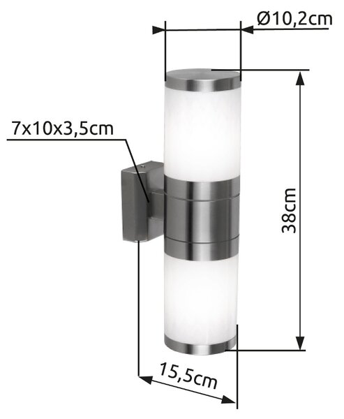 GLOBO XELOO 32014-2 Kültéri lámpa