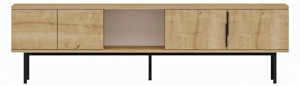 Ramsey TV-állvány, zafír tölgy, 180 cm
