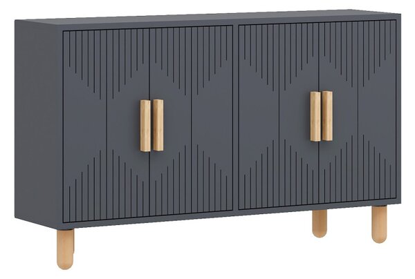 Roger komód, antracit, 120 cm
