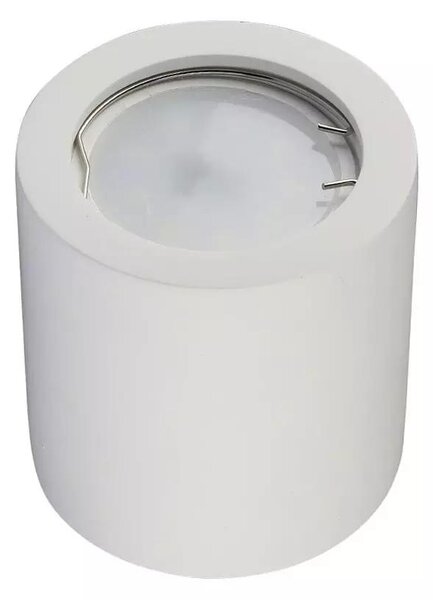 V-TAC GU10 LED falon kívüli fehér lámpatest - SKU 3665