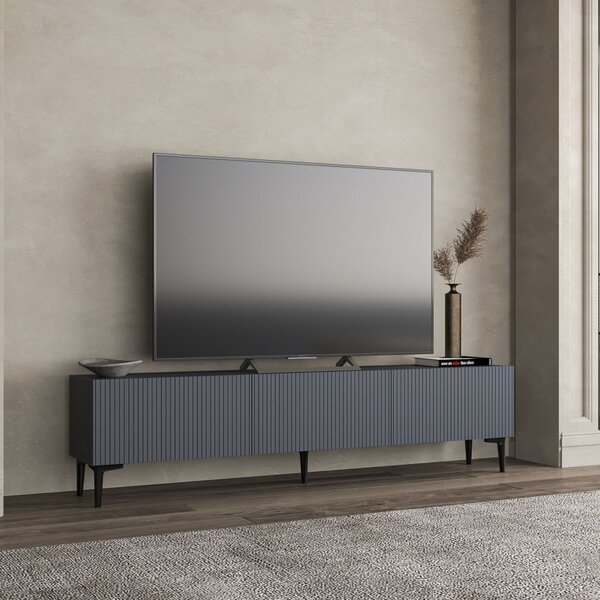 Oscar TV-állvány, antracit, 180 cm