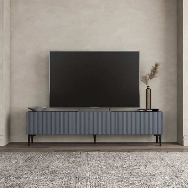 Oscar TV-állvány, antracit, 180 cm