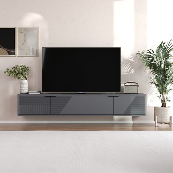 Parla TV-állvány, antracit, 180 cm