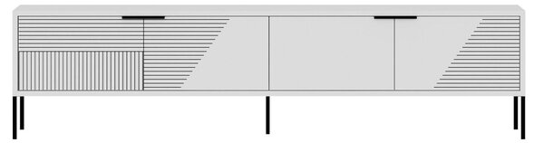 TV-állvány, fehér, 180 cm – TR327ODS1316