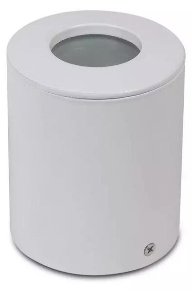 V-TAC GU10 LED falon kívüli fehér lámpatest, IP54 védelemmel - SKU 3669