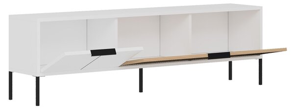 Noah TV-állvány, fehér, 150 cm – TR327ODS1319