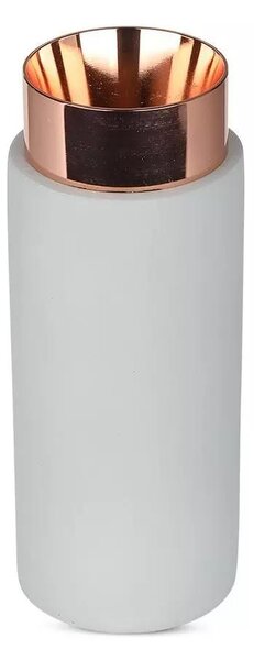 V-TAC GU10 LED falon kívüli lámpatest, szürke+rózsaarany - SKU 3137